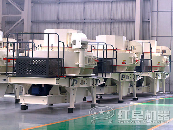 時產(chǎn)200噸制沙機車間圖