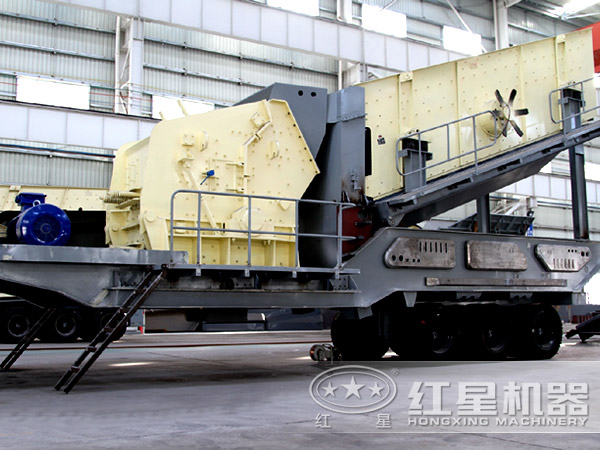 建筑垃圾移動(dòng)破碎站 建筑垃圾移動(dòng)破碎站