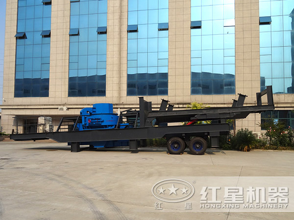 移動(dòng)式河卵石制砂機(jī)