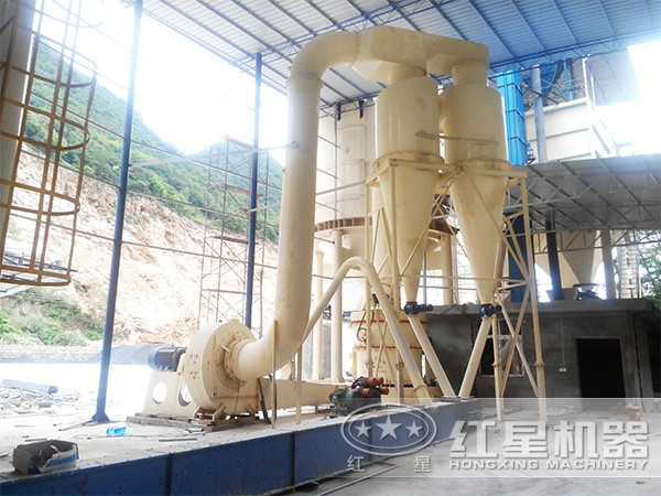 磨粉生產線現(xiàn)場