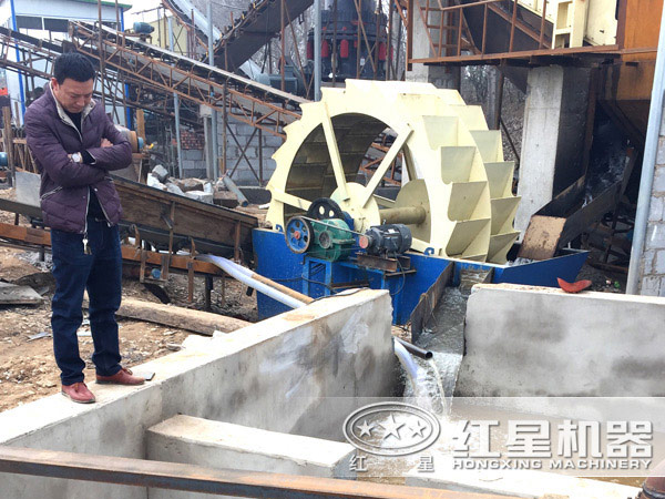 洗沙機生產現場 洗沙機生產現場