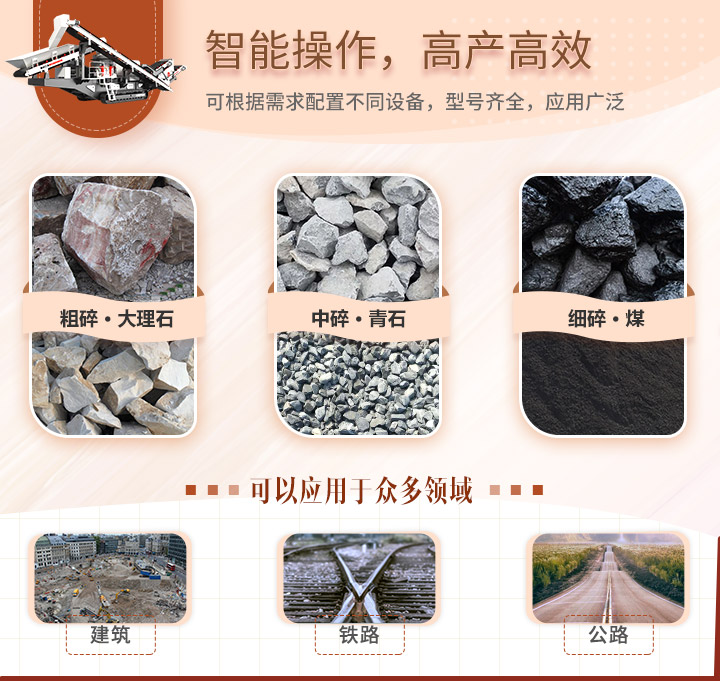 移動顎式破碎機(jī)應(yīng)用范圍 移動顎式破碎機(jī)應(yīng)用范圍
