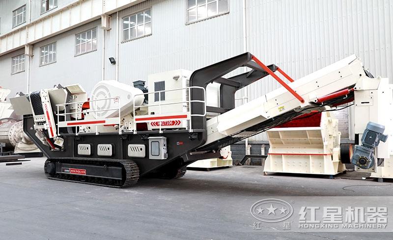 履帶石子移動破碎機 履帶石子移動破碎機