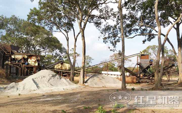 顎式破碎機客戶現場 顎式破碎機客戶現場