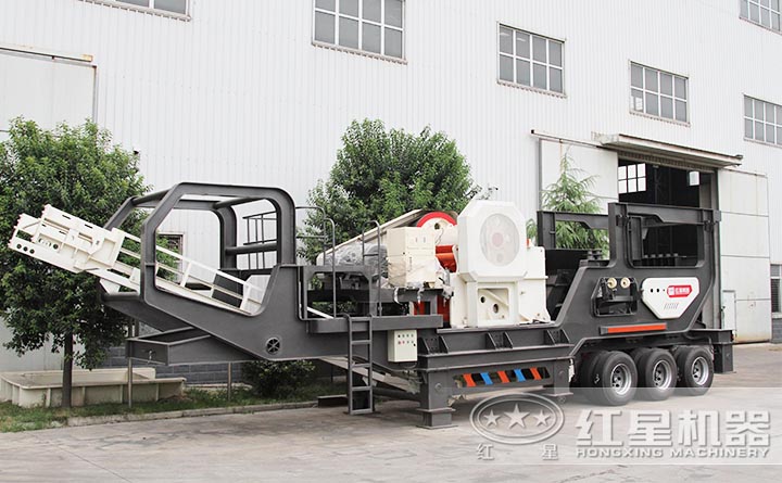 移動式廢舊水泥塊粉碎機 移動式廢舊水泥塊粉碎機