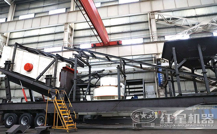 可移動石料碎石機 可移動石料碎石機