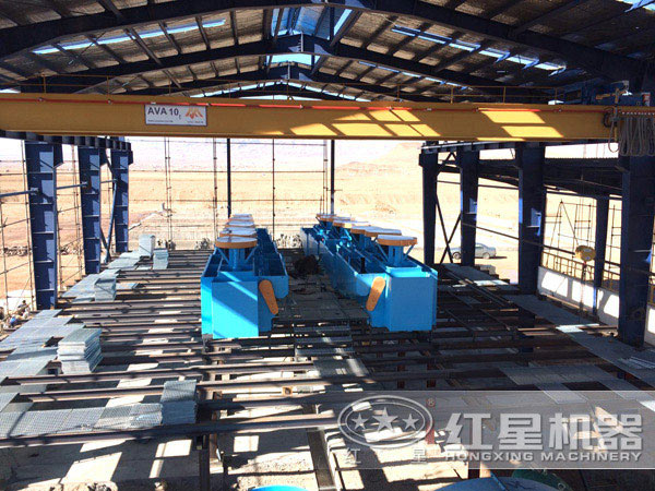 浮選設備作業現場 浮選設備作業現場