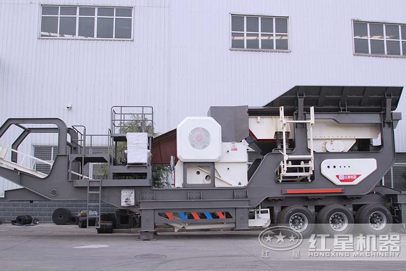 移動顎式破碎機(jī)設(shè)備實(shí)拍圖