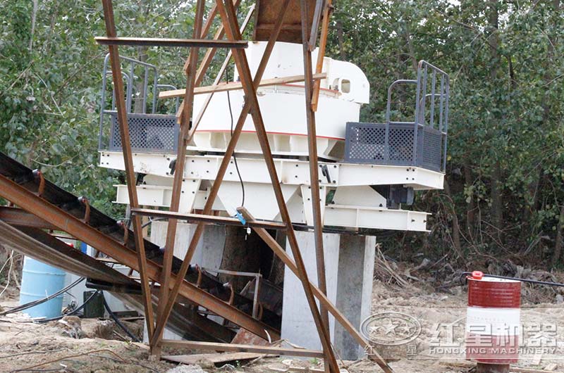 制砂生產現場 制砂生產現場