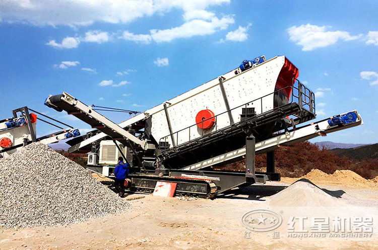 履帶移動(dòng)破碎站工作現(xiàn)場 履帶移動(dòng)破碎站工作現(xiàn)場